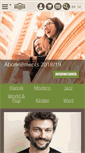 Mobile Screenshot of konzerthaus.at